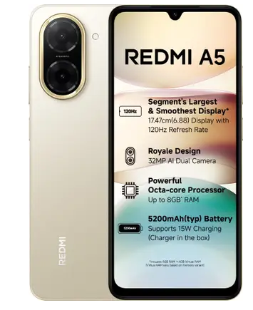 REDMI A5(Jaisalmer Gold)