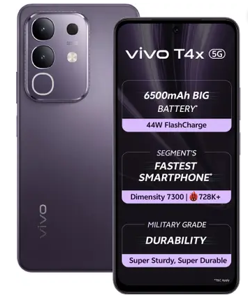 vivo T4x 5G(Pronto Purple)
